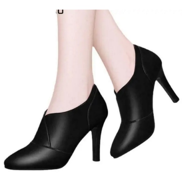 Women’s Spike Heel Bootie black fits 7 - Picture 5 of 5